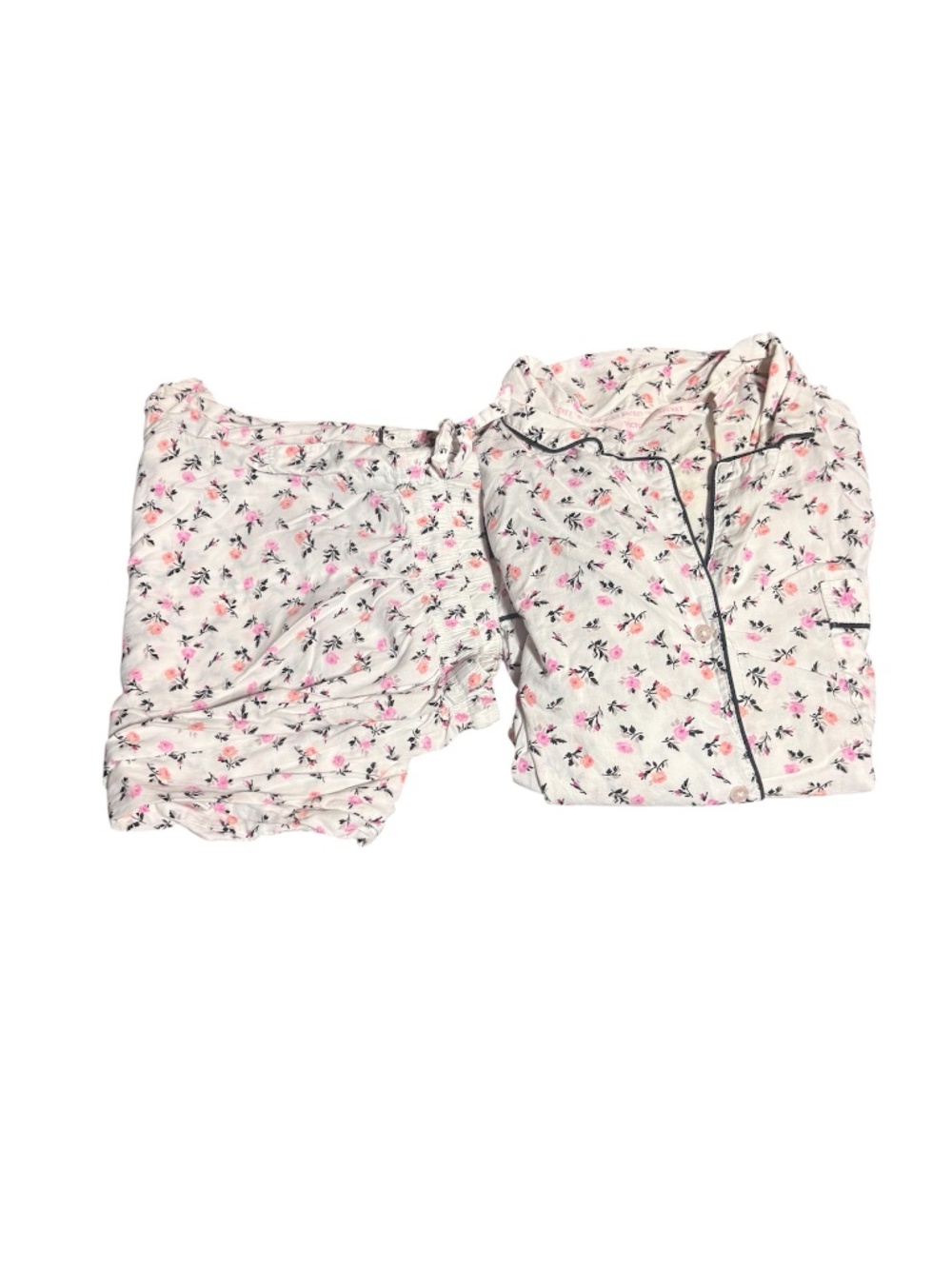 Vintage y2k Victoria's Secret Cotton Pajama Set - L